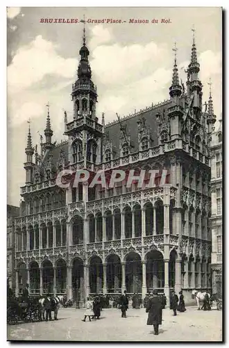 Cartes postales Bruxelles Grand Place Maison du roi