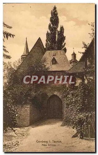 Cartes postales Cronberg i Taunus Altes Schloss