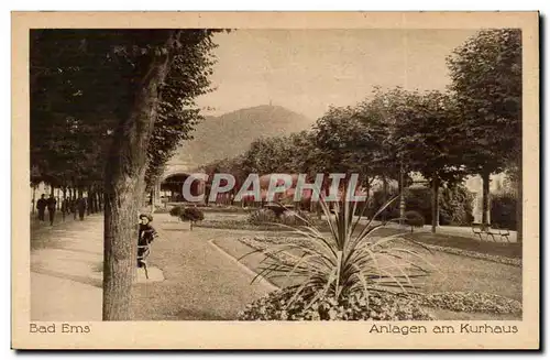 Cartes postales Bad Ems Anlagen am Kurhaus