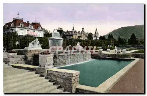 Cartes postales Baden Baden Der Josefinen Brunnen in den Gonner anlagen