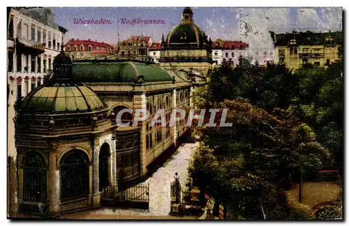 Cartes postales Wiesbaden Kochbrunnen