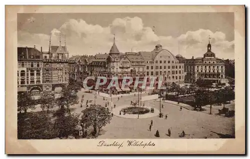 Cartes postales Dusseldorf Wilhelmplatz