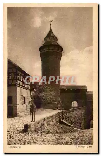 Cartes postales Nurnberg Vestnerturm