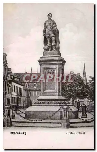 Cartes postales Offenburg Drafe Denkmal