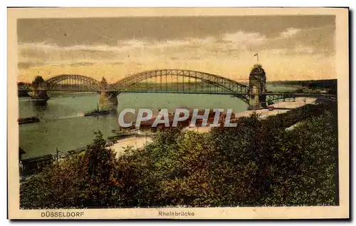 Cartes postales Dusseldorf Rheinbrucke