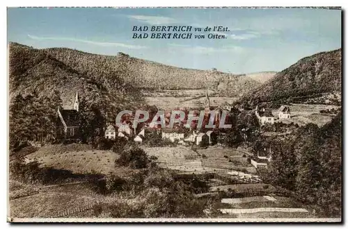 Cartes postales Bad Bertrich vu de l&#39est