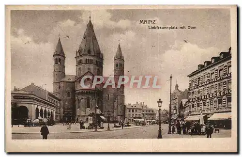 Cartes postales Mainz Liebfrauenplatz mit Dom