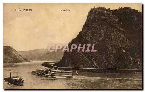 Cartes postales Der Loreley