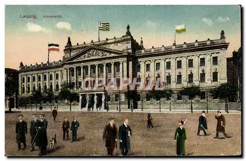 Cartes postales Leipzig Univeersitat