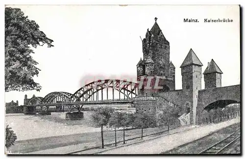 Cartes postales Mainz Kaiserbrucke