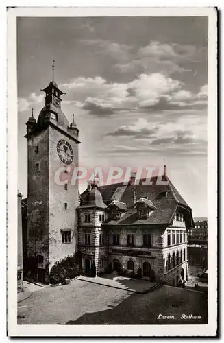 SUisse - Schweiz - Lucerne - Luzern - Rathaus - Cartes postales