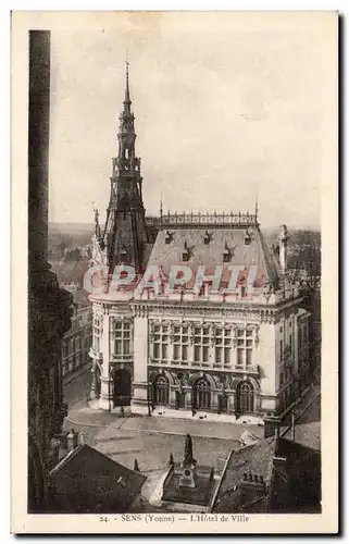 Sens - Hotel de Ville - Cartes postales