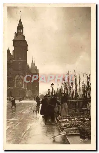 Paris - 1 - Marche aux Fleurs - Quai de l&#39Horloge - Yvon - Ansichtskarte AK -