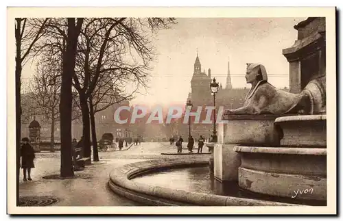 Paris - 1 - La Place du Chatelet - Yvon - Ansichtskarte AK -