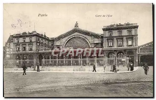 Paris - 10 - Gare de l&#39Est - Cartes postales -