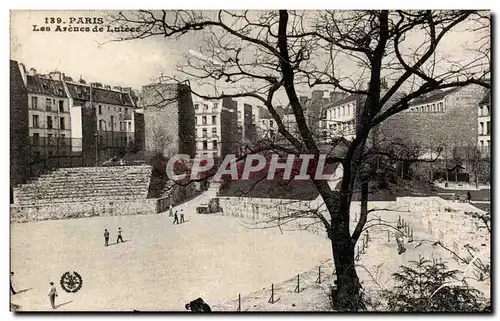 Paris - 5 - Arenes de Lutece Ansichtskarte AK