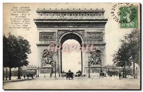 Paris - 8 - L&#39Arc de Triomphe - Cartes postales