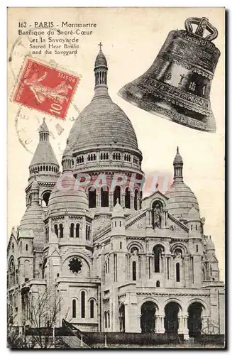 Paris - 18 - Montmartre - Sacre Coeur - Cloche - Bell - Ansichtskarte AK