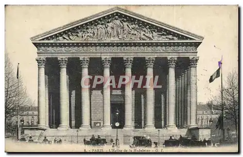 Paris - 8 - L&#39Eglise de la Madeleine - Cartes postales