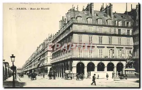 Paris - 1 - Rue de Rivoli - Cartes postales