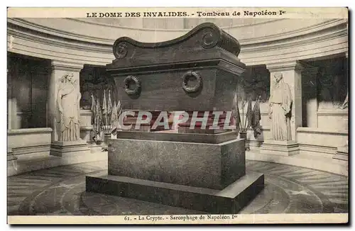 Paris - 7 - Le Dome des Invalides - Tombeau de Napoleon 1 Cartes postales