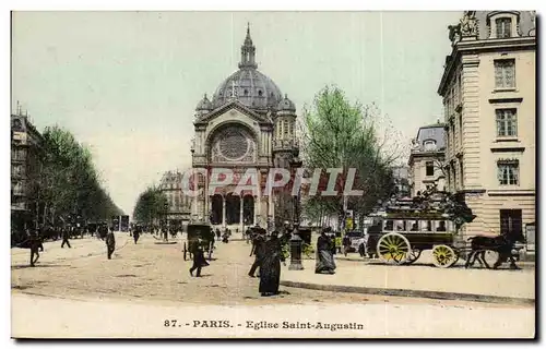 Paris - 8 - Eglise Saint Augustine Ansichtskarte AK