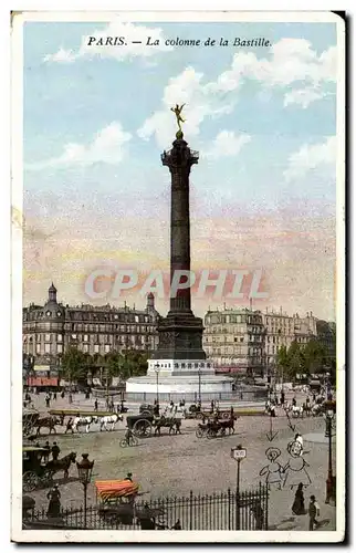 Paris - 10 - La Colonne de la Bastille - Cartes postales