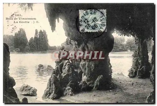 Paris - 12 - Bois de Vincennes - La Grotte - Cartes postales