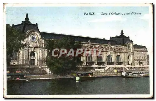 Paris - 7 - Gare d&#39Orleans - Quai d&#39Orsay - Cartes postales