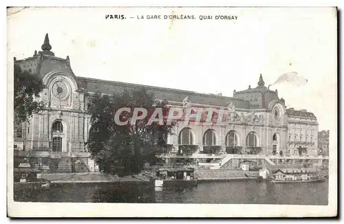 Paris - 7 - Gare d&#39Orleans - Quai d&#39Orsay - Cartes postales