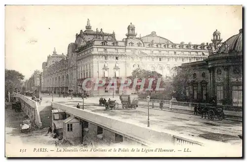 Paris - 7 - Gare d&#39Orleans - Palais de la Legion d&#39Honneur - Cartes postales