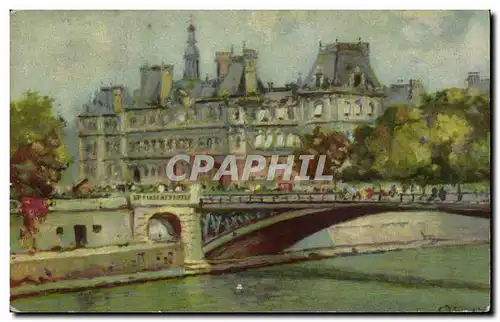 Paris - 4 - Hotel de Ville - Arts - Tableaux - Cartes postales