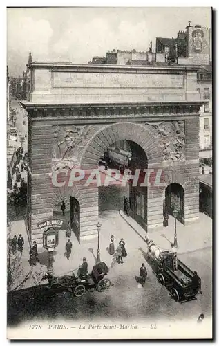 Paris - 10 - La Porte Saint Martin - Cartes postales