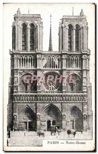 Paris - 4 - Notre Dame - Cartes postales