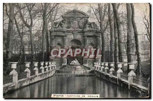 Paris - 6 - Parc du Luxembourg - Fontaine de Medicis - Cartes postales