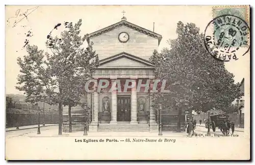 Paris - 4 - Notre Dame de Bercy - Cartes postales