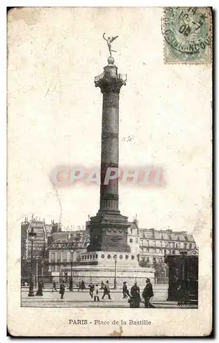 Paris - 10 - Place de la Bastille - Cartes postales