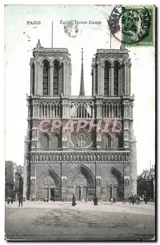 Paris - 4 - Notre Dame - Cartes postales