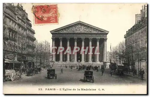 Paris - 8 - L&#39Eglise de la Madeleine - Cartes postales