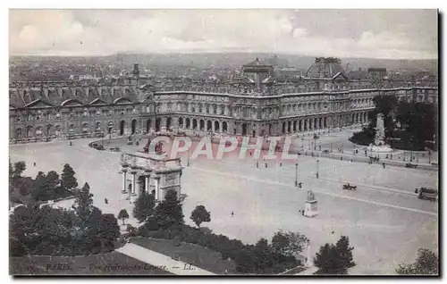 Paris - 1 - Vue Generale du Louvre - Cartes postales