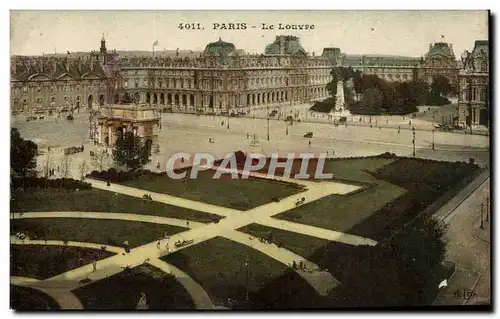 Paris - 1 - Le Louvre - Cartes postales