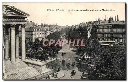 Paris - 8 - Les Boulevards - La Madeleine - Ansichtskarte AK