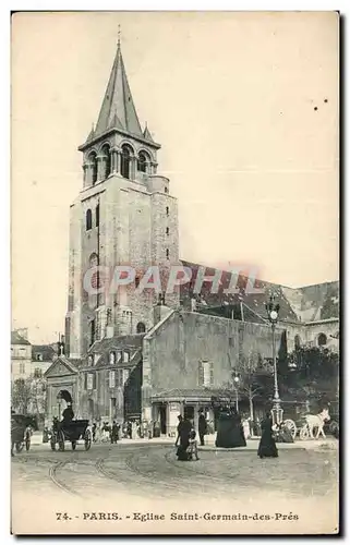 Paris - 6 - Eglise Saint Germain des Pres - Cartes postales