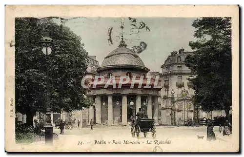 Paris - 8 - Parc Monceau - La Rotonde - Ansichtskarte AK