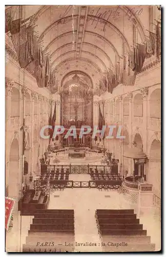 Paris - 7 - Les Invalides - La Chapelle - Ansichtskarte AK