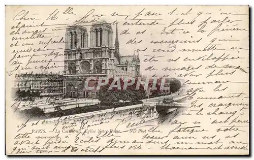 Paris - 4 - Notre Dame - Cartes postales