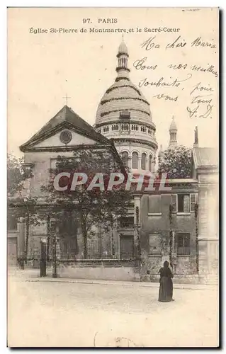 Paris - 18 - Eglise St Pierre de Montmartre - Ansichtskarte AK