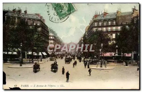 Paris - 9 - L&#39Avenue de l&#39Opera - Cartes postales