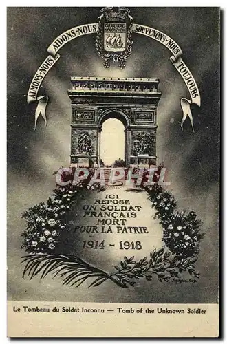 Paris - 8 - souvenir - L&#39Arc de Triomphe - Aimons- nous - Aidons- nous-Souvenons- nous toujours -