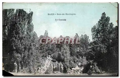 Paris - 16 - Bois de Boulogne - La Cascade - Cartes postales